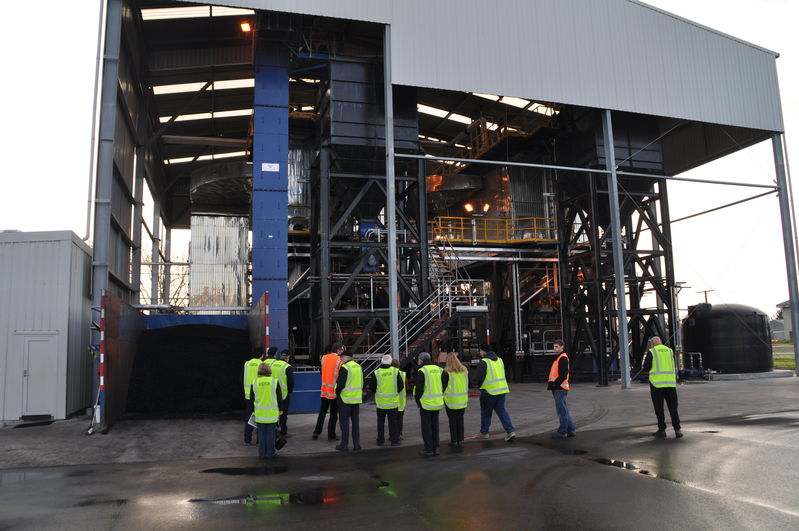 South Island milk factory tour. Part of the study tour July 2011