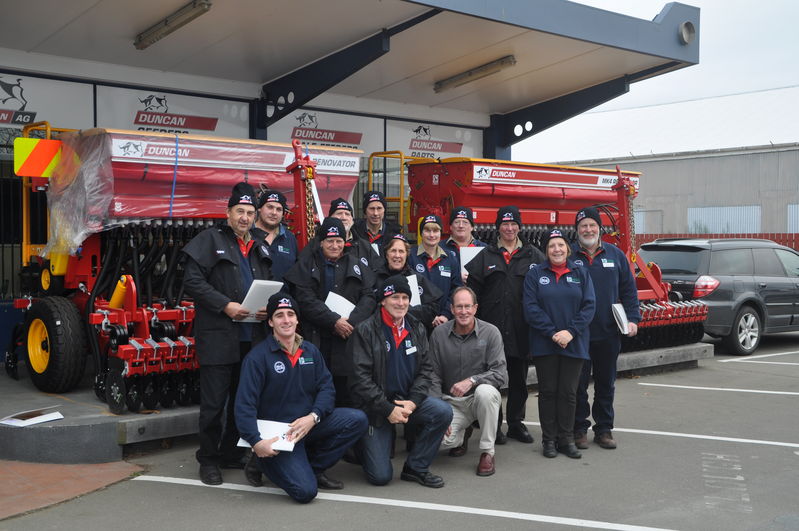 Duncan Machinery Factory, Dunedin group photo