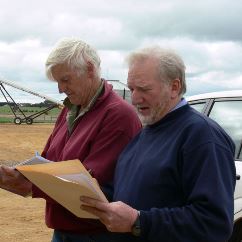 Members from Western Victoria first WEEDSTOP class Robert Molesworth, Len Smyth